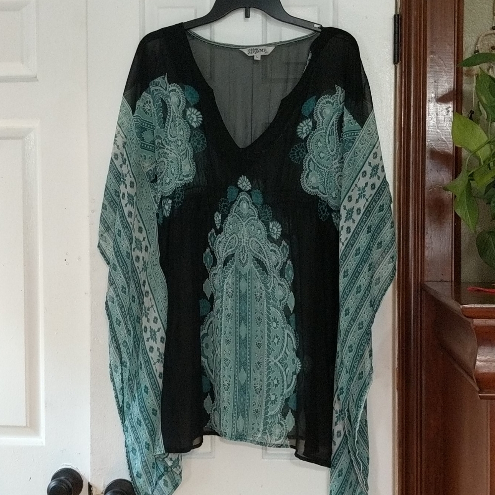 Beautiful sheer paisley top